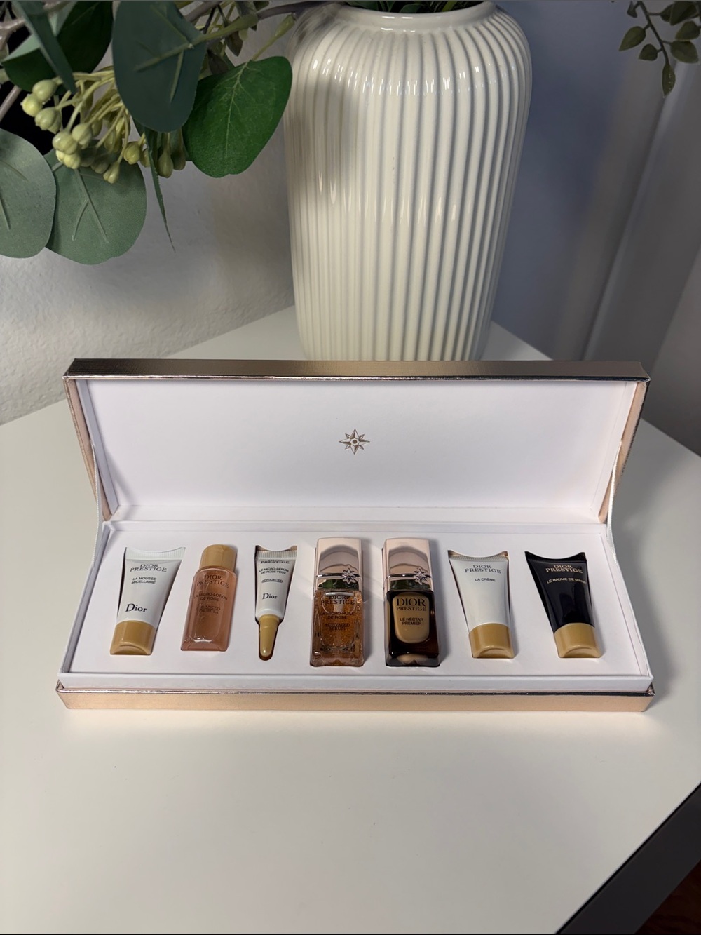 New DIOR Prestige Skin Care Gold Piano Gift Set